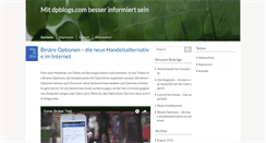 Desktop Screenshot of dpblogs.com